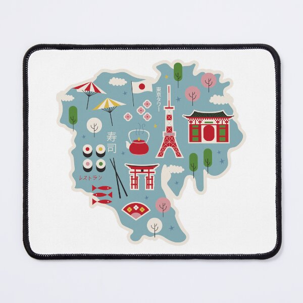 Item preview, Tokyo Illustrated Map designed and sold by the-craft-shop.