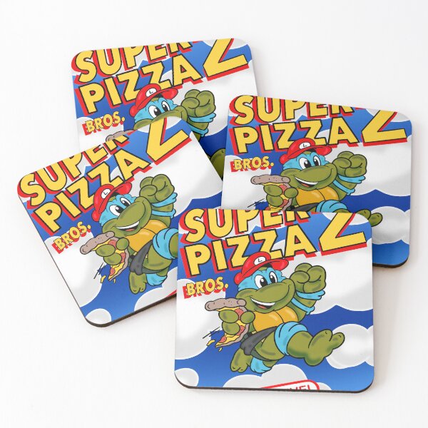 Item preview, Nerd Level Pizza Bros 2 designed and sold by Super NerdLevel.