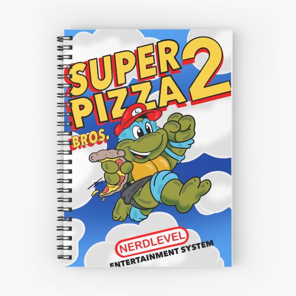 Item preview, Nerd Level Pizza Bros 2 designed and sold by Super NerdLevel.