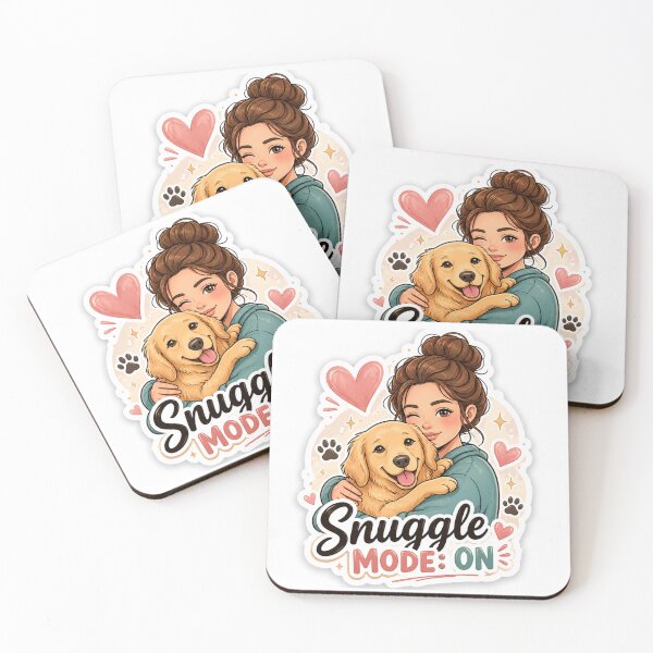 Item preview, Snuggle Mode ON Cute Dog Lover designed and sold by DrakeDogShop.