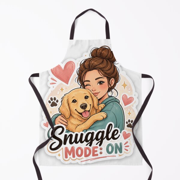 Item preview, Snuggle Mode ON Cute Dog Lover designed and sold by DrakeDogShop.