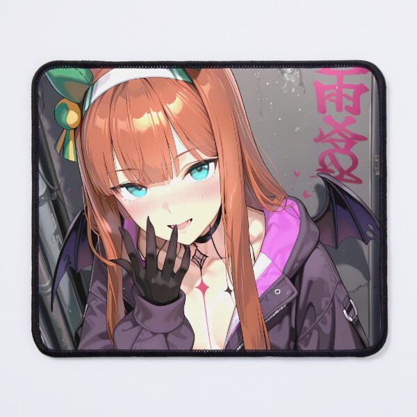 Item preview, Silence Suzuka Uma Musume Neon Gothic Alley Mood designed and sold by TanglenRabbit.