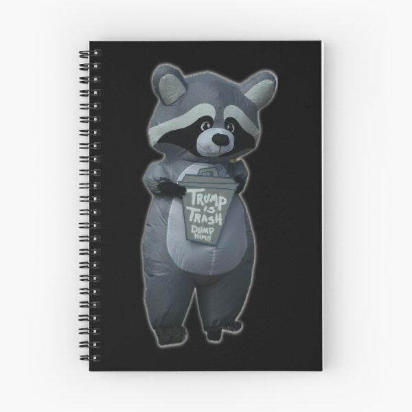 Item preview, Funny Raccoon Protest Dump Trump Political Satire designed and sold by aadventures.