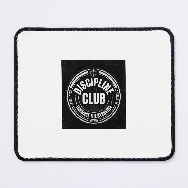 Item preview, Discipline Club Streetwear Badge Typography Design designed and sold by DarioTactical.