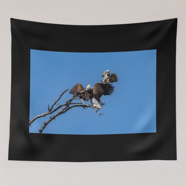 Item preview, Bald Eagle Scruffy Defends The Nest designed and sold by PsychoAlien.com.