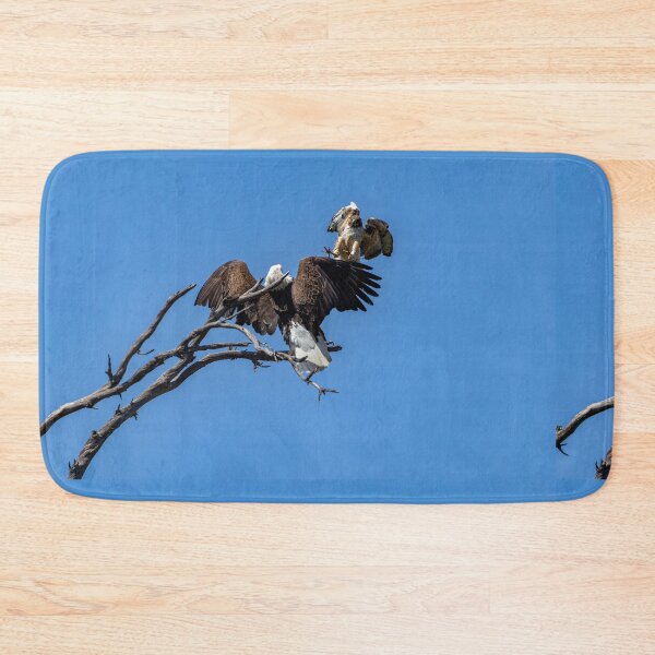 Item preview, Bald Eagle Scruffy Defends The Nest designed and sold by PsychoAlien.com.
