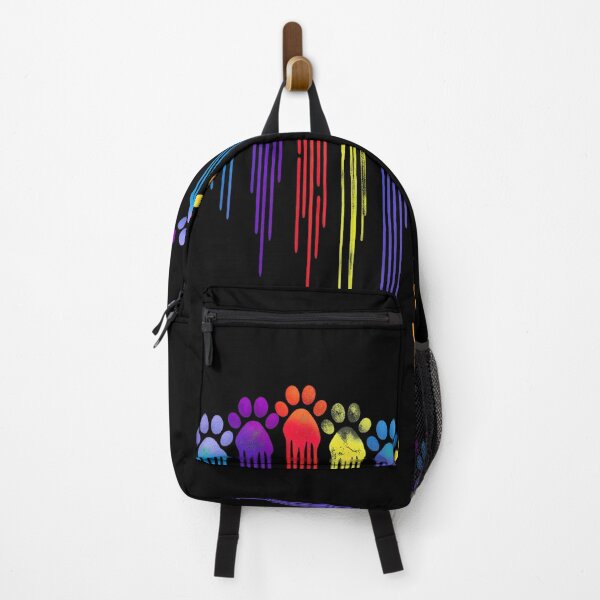 Item preview, Rainbow Paw Print Dripping Heart Pet Lover Shirt designed and sold by OlyvieArt.