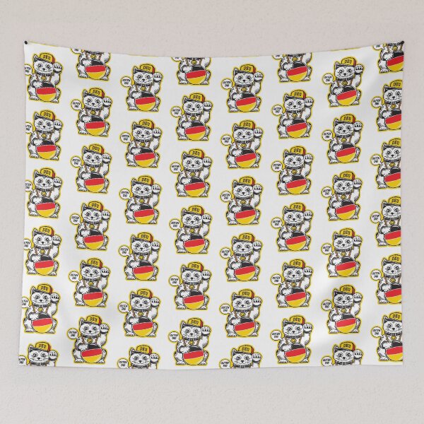 Item preview, German Lucky Cat designed and sold by the-craft-shop.