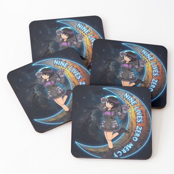 Item preview, Nyxia: Nine Lives Zero Mercy | Cyberpunk Cat-Girl Aesthetic designed and sold by dragon580 // Waaa… the killer shark ran away.