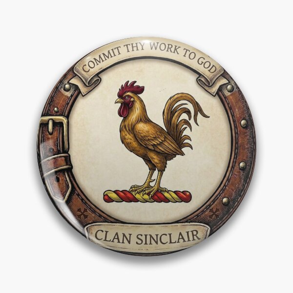 Item preview, Clan Sinclair Crest designed and sold by BagTown Clans.