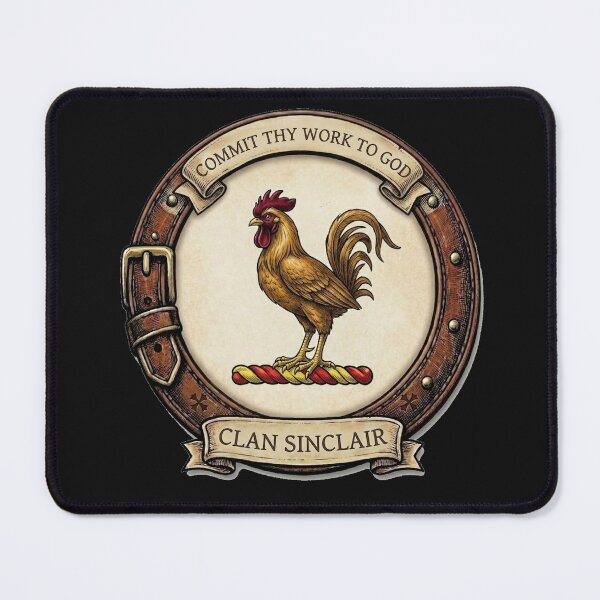 Item preview, Clan Sinclair Crest designed and sold by BagTown Clans.