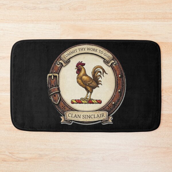 Item preview, Clan Sinclair Crest designed and sold by BagTown Clans.