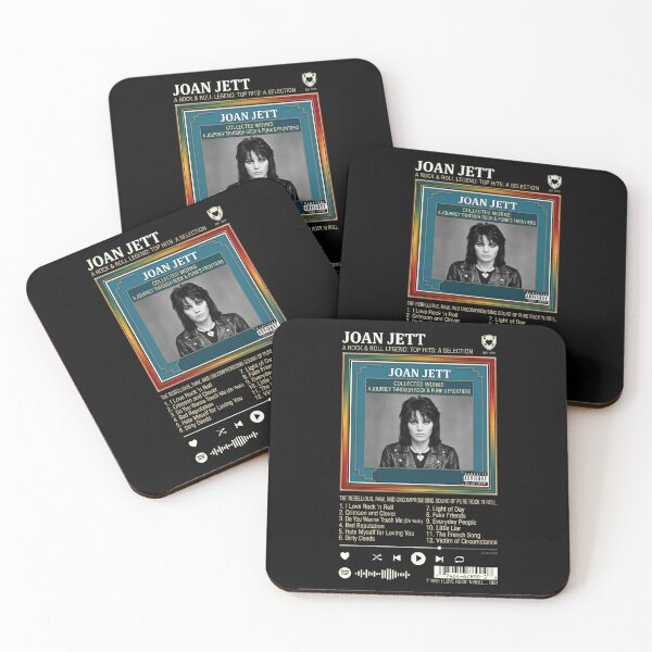 Item preview, Joan Jett Tracklist Music Player Vintage designed and sold by JayceTucker89.