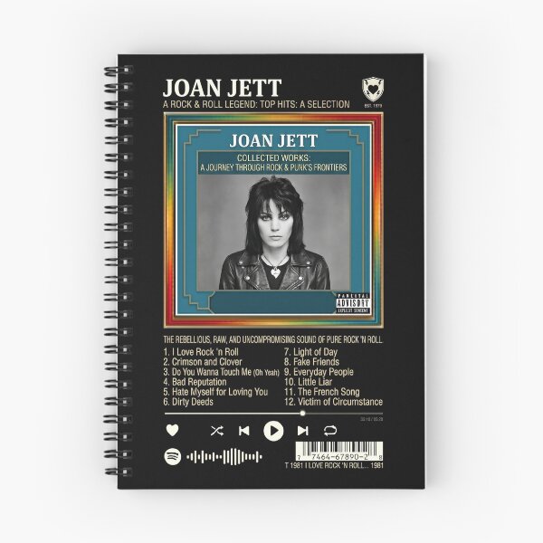 Artikelvorschau, Joan Jett Trackliste Musikplayer Vintage entworfen und verkauft von JayceTucker89.