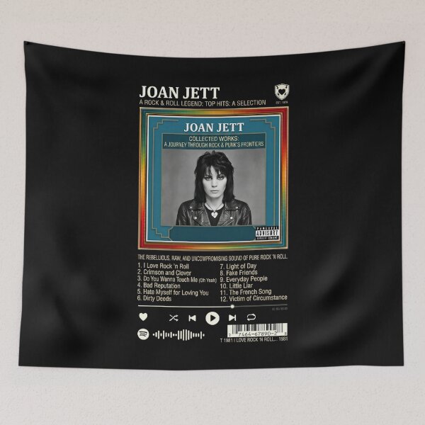Item preview, Joan Jett Tracklist Music Player Vintage designed and sold by JayceTucker89.