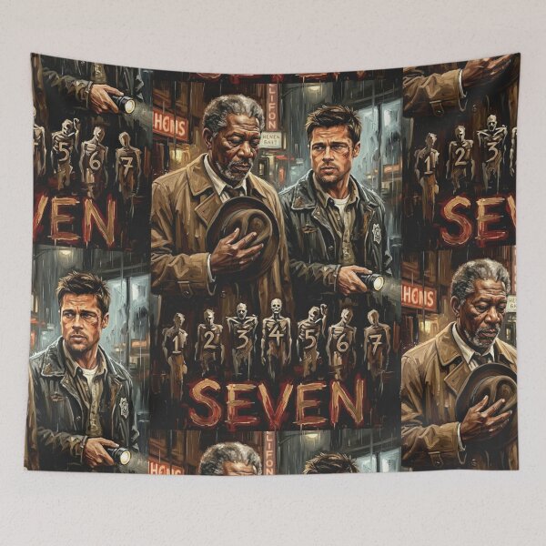 Item preview, The Seven Deadly Sins: SE7EN Fine Art Tribute designed and sold by Art's Diner.