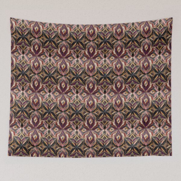 Item preview, Pastel Paint Geometric Textile Pattern designed and sold by Aryabek.