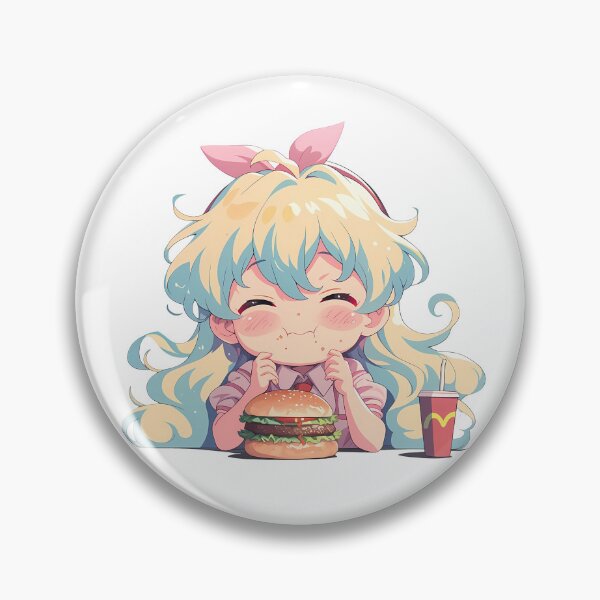 Item preview, Nia Teppelin Gurren Lagann Chibi Burger Sweet designed and sold by earlobejerk.