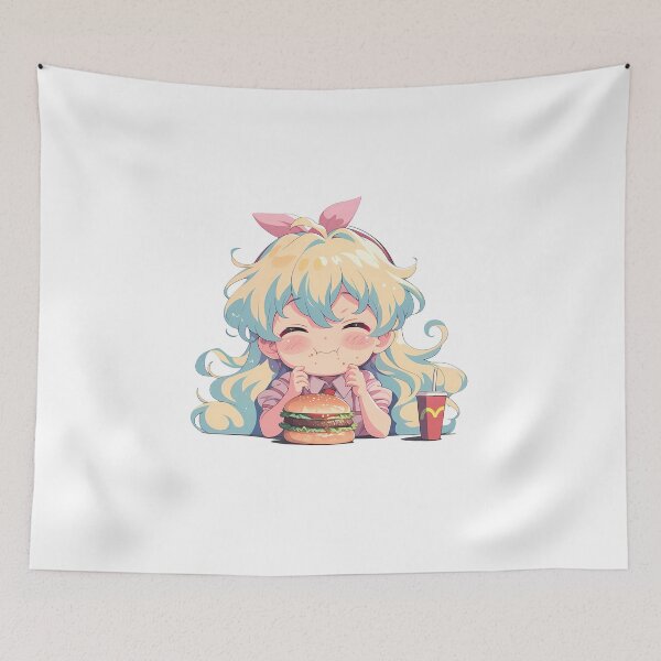 Item preview, Nia Teppelin Gurren Lagann Chibi Burger Sweet designed and sold by earlobejerk.