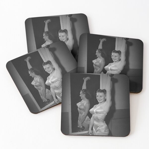 Item preview, Retro Black and White Strong Woman  designed and sold by TeeKid.