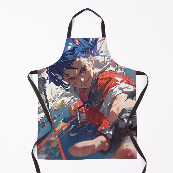Item preview, Suruga Kanbaru Bakemonogatari Blue Hair Action Burst designed and sold by TanglenRabbit.