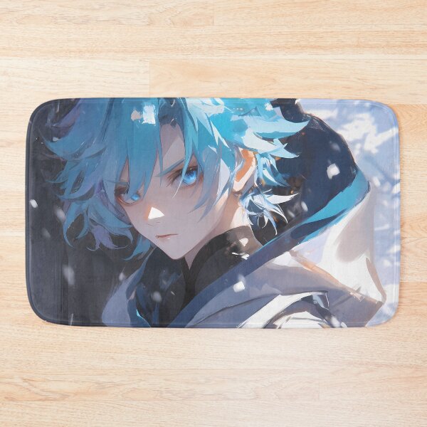 Item preview, Chongyun Genshin Impact Icy Blue Hair Snow Calm Focus designed and sold by TanglenRabbit.