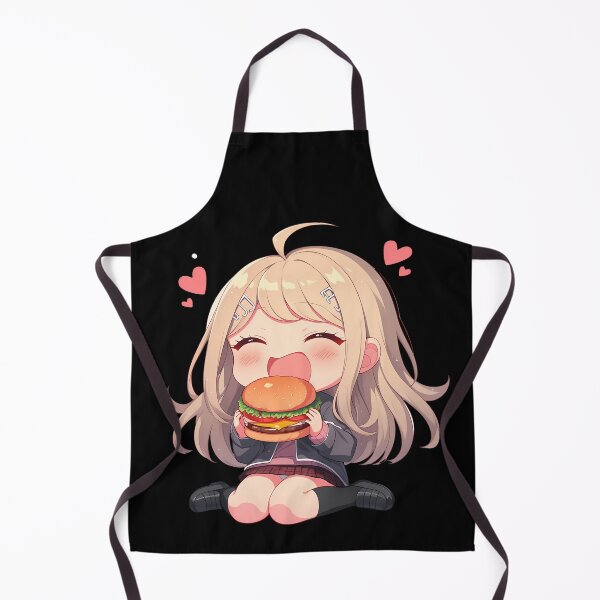 Item preview, Kaede Akamatsu Danganronpa Chibi Kawaii Burger Cheer designed and sold by earlobejerk.