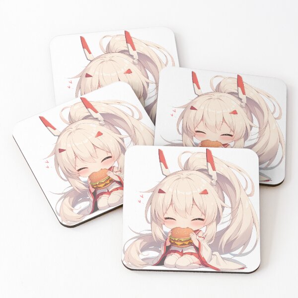 Item preview, Ayanami Azur Lane Chibi Burger Quiet Bite designed and sold by earlobejerk.
