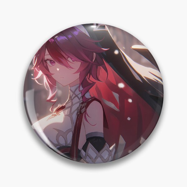 Item preview, Rosaria Genshin Impact Gothic Nun Crimson Hair Snowy Night Mood designed and sold by TanglenRabbit.