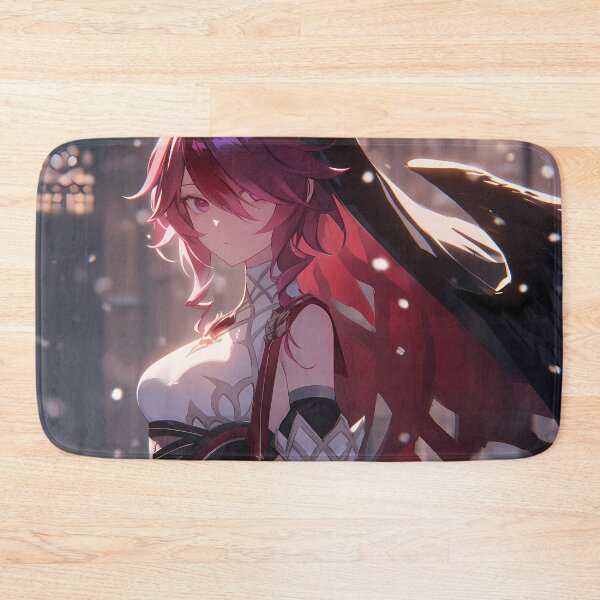 Item preview, Rosaria Genshin Impact Gothic Nun Crimson Hair Snowy Night Mood designed and sold by TanglenRabbit.