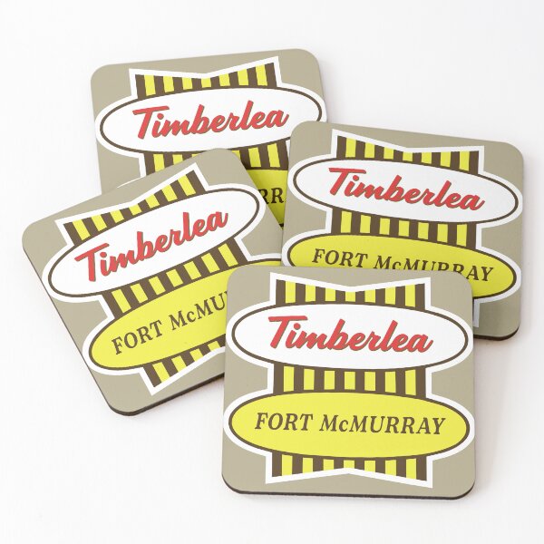 Item preview, Timberlea retro logo designed and sold by Hexwave Media.
