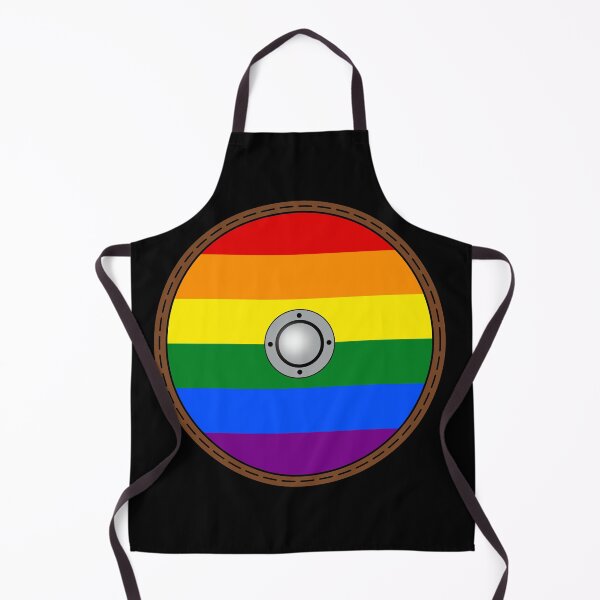 Item preview, LGBT Viking Shield designed and sold by Tiwsarm.