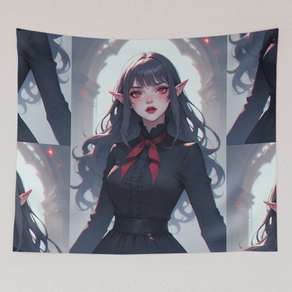 Item preview, Elegant gothic anime vampire designed and sold by ArtsJulian.