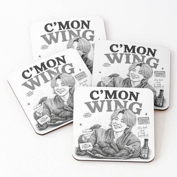Item preview, C'MON WING! | Jimin 박지민 (BTS) designed and sold by Eldavilora.