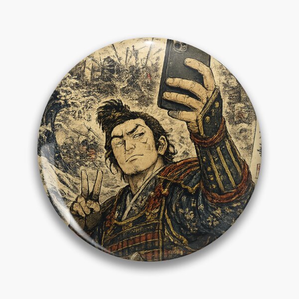 Item preview, Battlefield Selfie – Samurai Vanity in Chaos designed and sold by #kingMAMECRAFT.