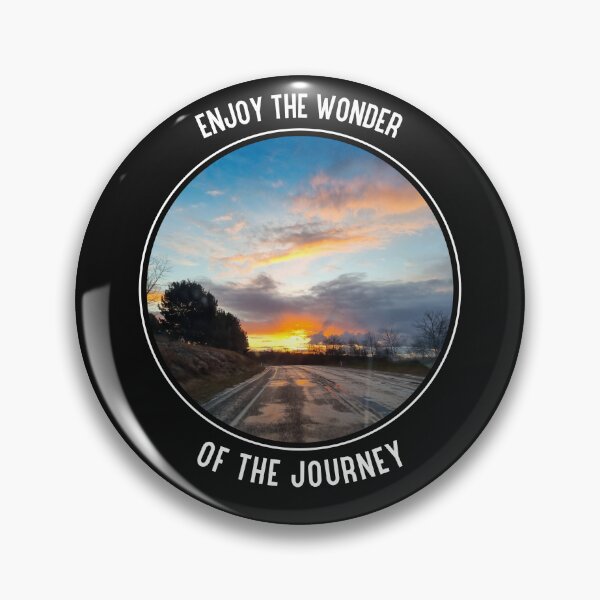 Item preview, Enjoy the Wonder of the Journey Sunset on the Road designed and sold by Massara6.