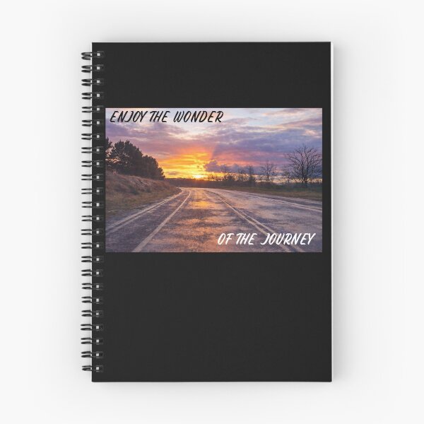 Item preview, Enjoy the Wonder of the Journey Sunset on the Road designed and sold by Massara6.