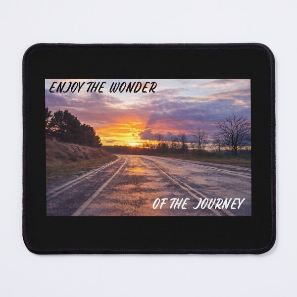Item preview, Enjoy the Wonder of the Journey Sunset on the Road designed and sold by Massara6.