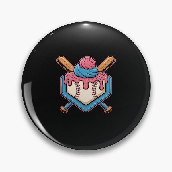 Item preview, Baseball Boys Ice Cream Drip Baseball  designed and sold by Soleaani.