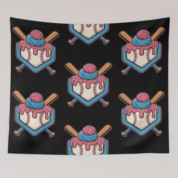Item preview, Baseball Boys Ice Cream Drip Baseball  designed and sold by Soleaani.