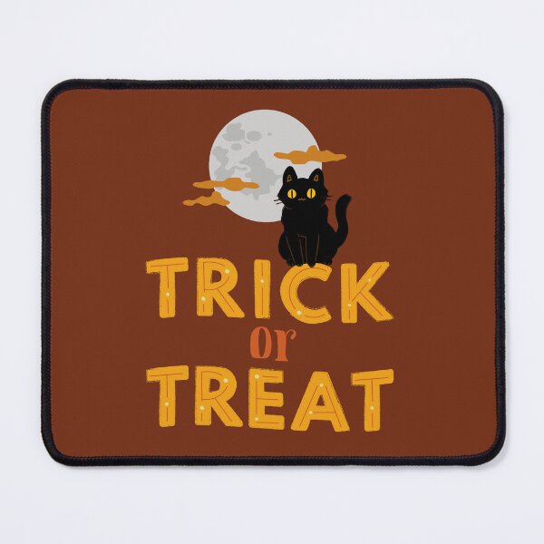 Item preview, Trick or Treat Cute Black Cat | Spooky Season Halloween Aesthetic designed and sold by GalushaGraphics.