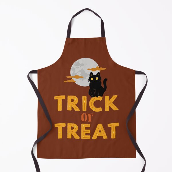 Item preview, Trick or Treat Cute Black Cat | Spooky Season Halloween Aesthetic designed and sold by GalushaGraphics.