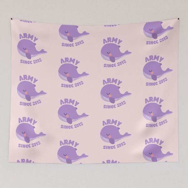 Item preview, BTS army whale since 2013 designed and sold by Morcawork.