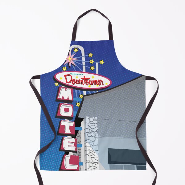 Item preview, Hollywood Downtowner retro Neon Sign designed and sold by ASKEW GRAPHICS.