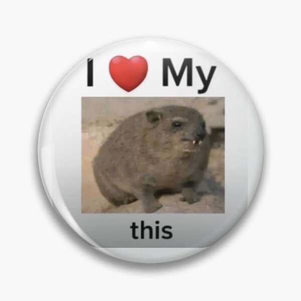Item preview, i love my this hyrax designed and sold by cloudzer0000.