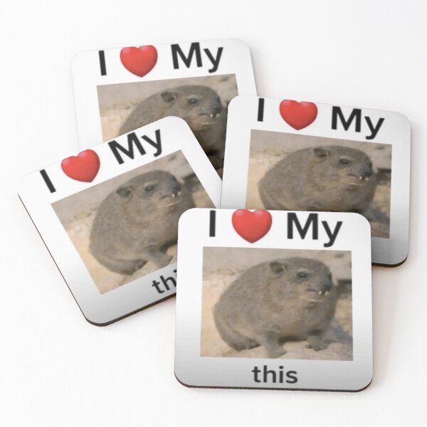 Item preview, i love my this hyrax designed and sold by cloudzer0000.