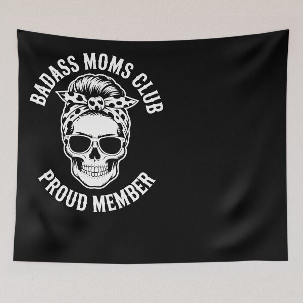 Item preview, Badass Moms Club Messy Bun designed and sold by skulmanlatucool.