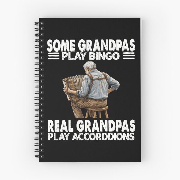 Item preview, Funny Some Grandpas Play Bingo Real Grandpas Play Accordions Design designed and sold by ROUFTOOP.