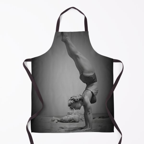 Item preview, Abbye Stockton Strong Woman Handstands At Muscle Beach designed and sold by TeeKid.