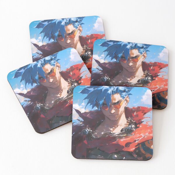 Item preview, Kamina Gurren Lagann Sky Bright Rebel Leader Portrait designed and sold by 108Recordings.